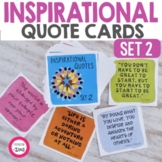 Inspirational Quote Cards Set 2 | Positive Messages and Mo