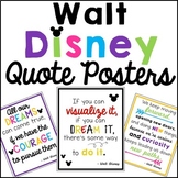 Inspirational Quote Posters- Walt Disney