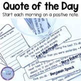 Inspirational Quote of the Day | Daily Quick Write Ideas