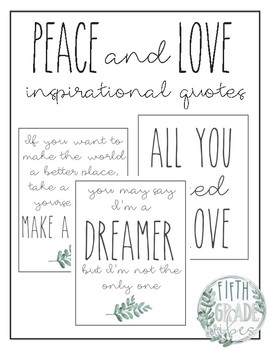 Inspirational Quotes by The Anthro Teacher | TPT