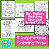 Inspirational Quotes | Coloring Pages Pack 1 | | Six Sheet