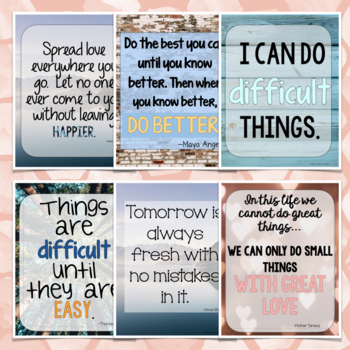 Inspirational Quotes Growth Mindset Posters By Brilliant Buckaroos