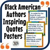 Inspirational Quotes Posters from Black Authors for Black 