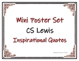 Inspirational Quotes by CS Lewis - Posters