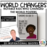 Inspirational Quotes for Kids | Kid World Changers Bulletin Board