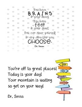 Inspirational Quotes for growth mindset and mental health SEL posters