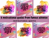 Inspirational Quotes from Famous Athletes