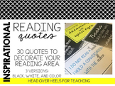 Inspirational Reading Quotes Posters-Decorate & Inspire!