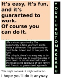 Inspirational  Seth Godin Poster for Classroom