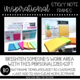 Inspirational Sticky Note Frames (7x5)
