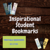 Inspirational Student Bookmarks