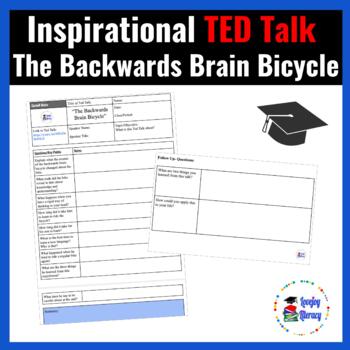 Preview of Inspirational Ted Talk The Backwards Brain Bicycle for the avid learner l Google