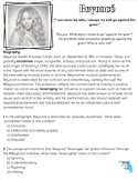 Inspirational Women & Civil Rights Advocates Worksheets - 