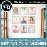 Women's History Month Posters & Activities with Nonfiction