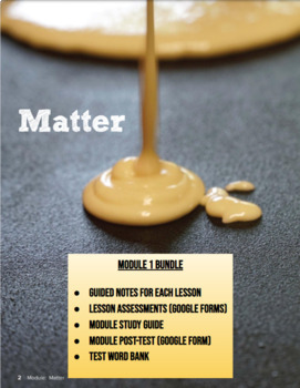 Preview of Inspire Science 5th Grade - Module 1 "Matter" DIGITAL BUNDLE