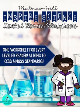 Preview of Inspire Science Leveled Reader Worksheets - Grade 5