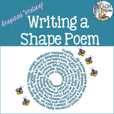 Writing a Shape or Concrete Poem - Distance Learning