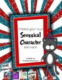 Create your own Silly Character Pennant for Read Across America