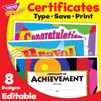 Preview of Inspiring Quotes Award Certificates | Multipack | Print & Digital