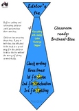Inspiring editing ties.  A great way to motivate your students