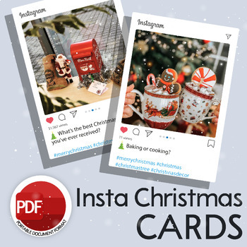 Preview of Insta Christmas Cards / Christmas Speaking Cards №150