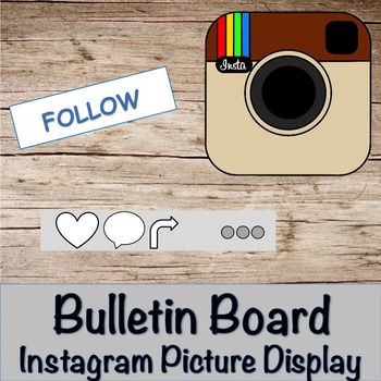 Preview of Editable Instagram Bulletin Board Template