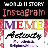 Instagram Group Activity - World History / Ancient Civ - M