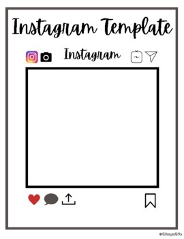 Instagram Post Template by GillespieGifts | TPT