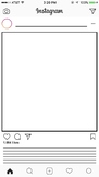 Instagram Post Worksheet