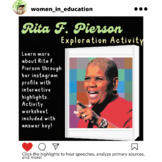 Instagram Profile Rita F. Pierson 