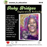 Instagram Profile Ruby Bridges