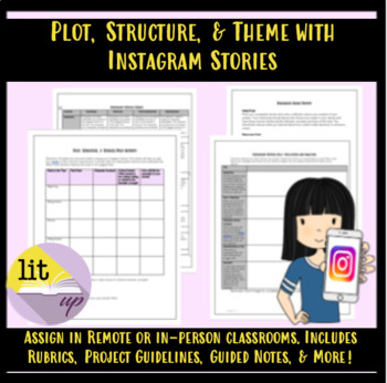 Preview of Instagram Stories Plot, Structure, & Author's Intent (Remote/In-Person)