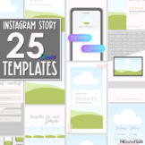 Instagram Story Templates for TPT Sellers for Canva Engage