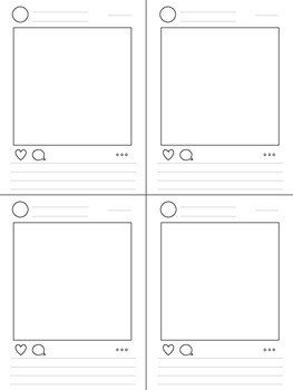 Instagram Template by Ben K | Teachers Pay Teachers