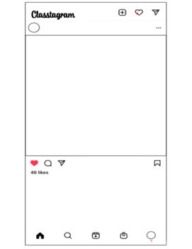 CLASSTAGAM Student Wall - Instagram Template- Social Media template