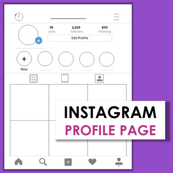 Instagram Templates for ANY Novel Study! Grades 5-12, CCSS Character ...