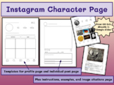 Instagram Templates for any Literary Character / Historica