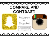 Instagram vs. Snapchat Compare and Contrast Passages, Venn