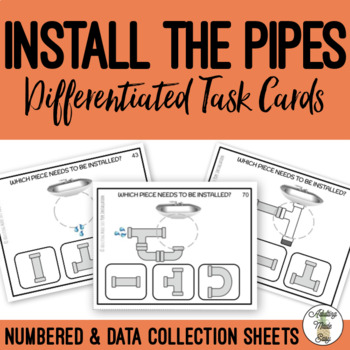 Preview of Install The Pipes Task Cards