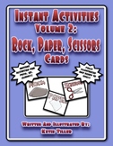 Instant Activities Volume 2: Rock, Paper, Scissors Cards
