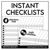 Instant Checklists