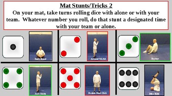 Gymnastics - Instant Dice Activity by Proud PE with Randy Spring