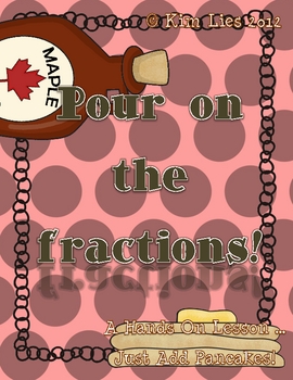 Preview of Instant Math Pancake Fractions