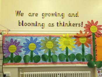 Instant New Blooms Display By Miss Lynch's Class 