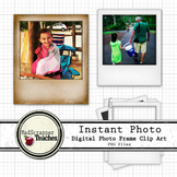 Instant Photo Digital Frames Digital Clipart Color