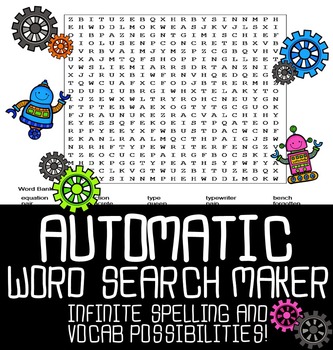 word search generator pdf