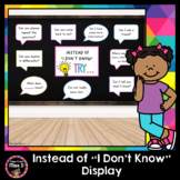 Instead of "I don't know" Display