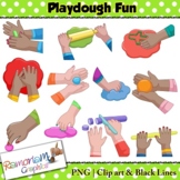 Instruction Clip art for Playdough