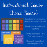 Instructional Coach Choice Board