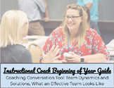 Instructional Coach Document for Team Dynamics and Improve